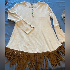 Tasha Polizzi Fringe Dress